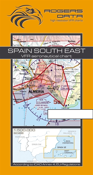 Rogers Data - Spain South East VFR Chart
